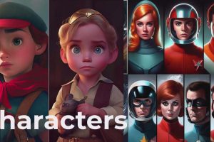 自媒体视频赚钱-掌握 MidJourney V5 AI + ChatGPT创建一致的角色设计图像-22节课-中英字幕