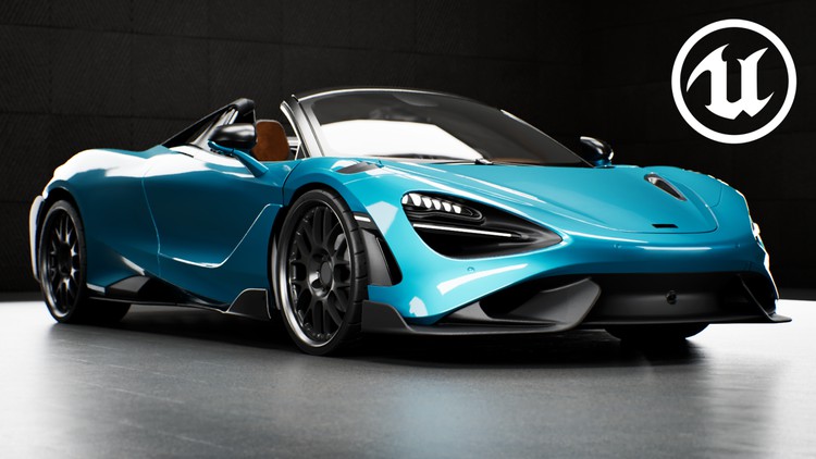 虚幻引擎 5：适合初学者的电影汽车动画 Unreal Engine 5: Cinematic Car Animations for ...